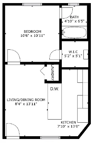 Floor plan A14
