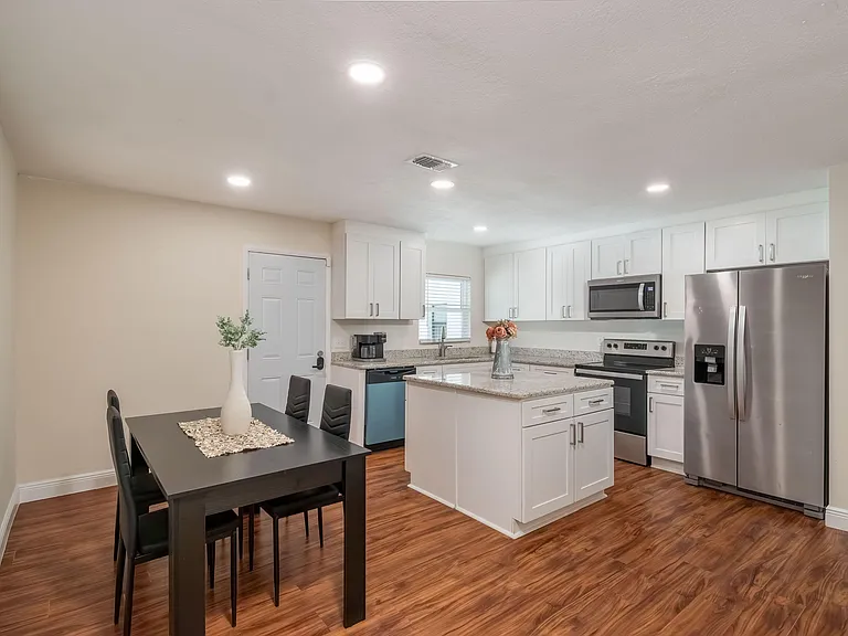 Kitchen and Dining Area