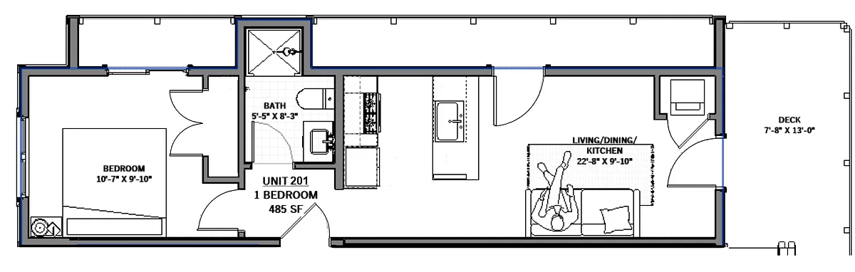 Floor plan 201