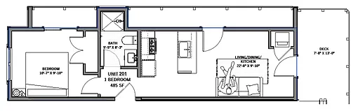 Floor plan 201