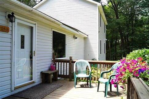 Open Deck with Rails