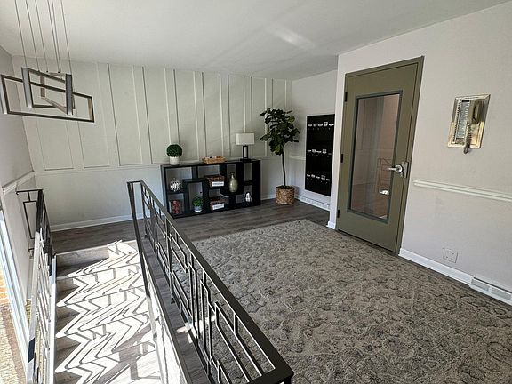 Edgewater lobby (secured entry door leading to elevator)