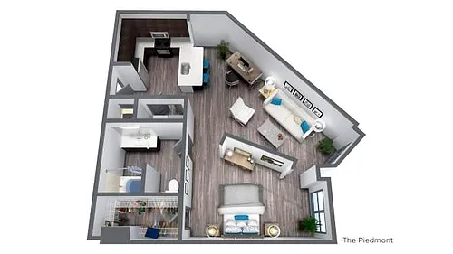 Floor plan The Piedmont