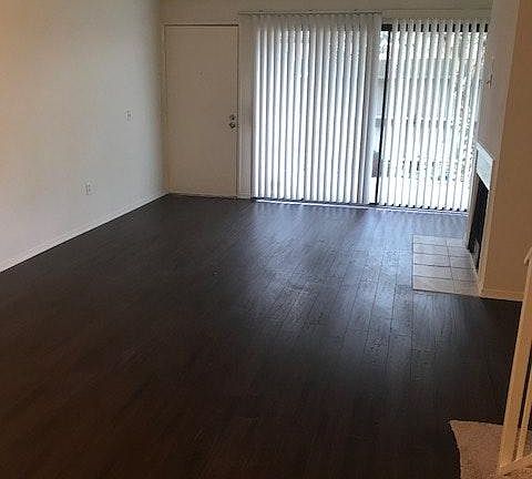 Large, sunny window/Private Courtyard Patio