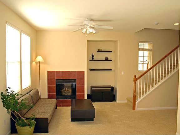 Open living area, faces sunny south