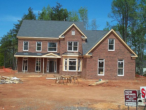 Front framed/bricked