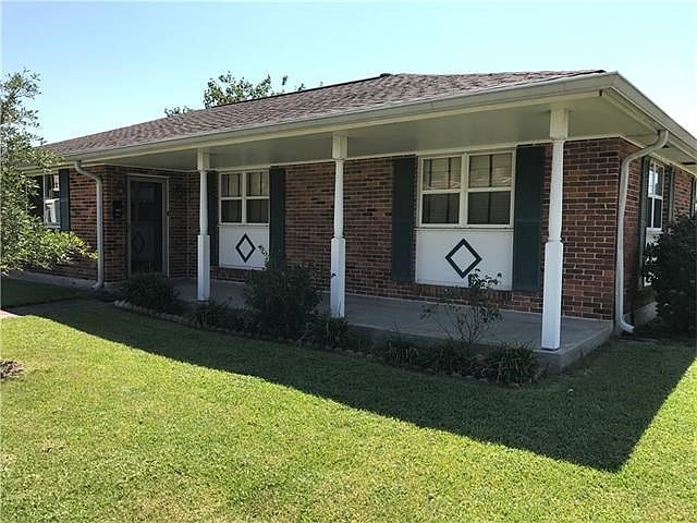 Front entrance and porch