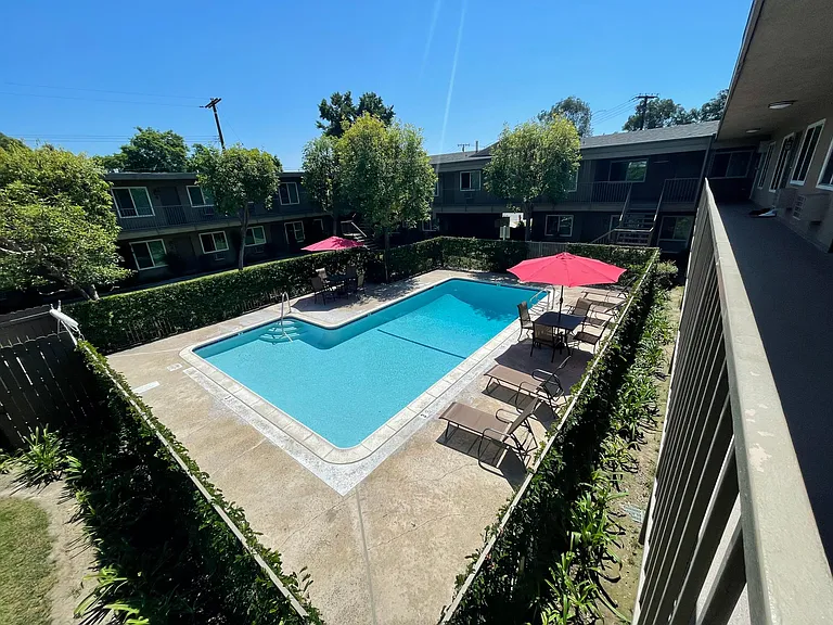 Sparkling pool