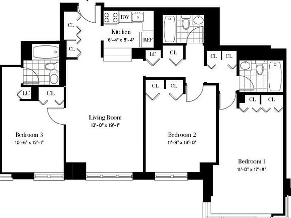 2nd image of 124 W 60th St APT 46A