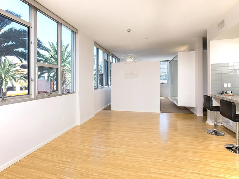 Studio Apartment Kitchen Bedroom Barrier | Anaheim, CA Apartments | The Mix at CTR City