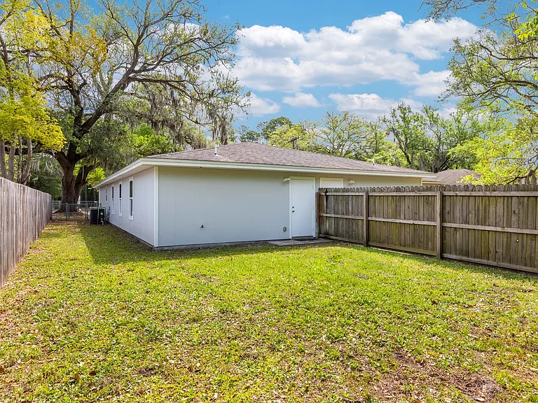Fenced Backyard