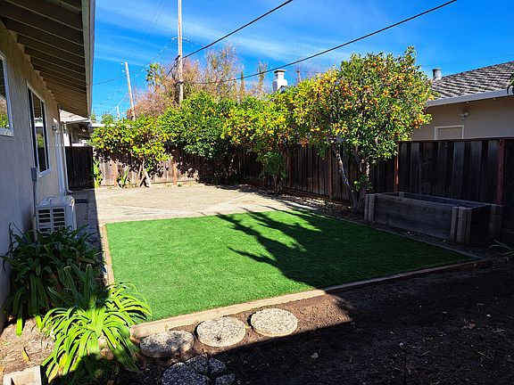 Back yard view