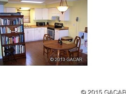 Dining area and kitchen