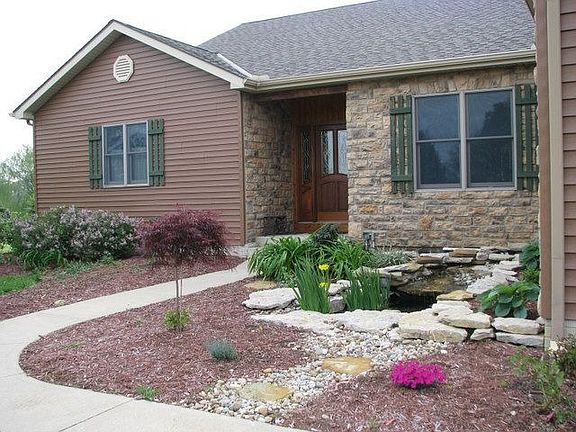 Garden Pond with landscaping