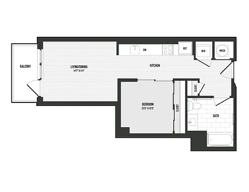 Floor plan A5A - Coda