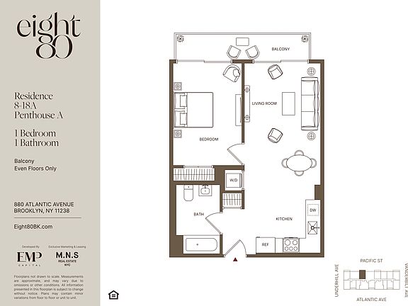 2nd image of 880 Atlantic Ave #9A