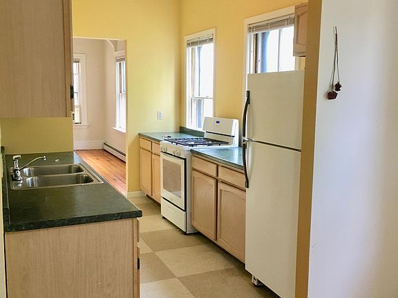 Light filled eat-in kitchen