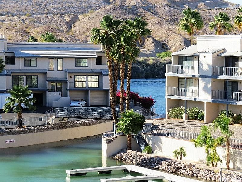 Condo waterway from the marina to the river