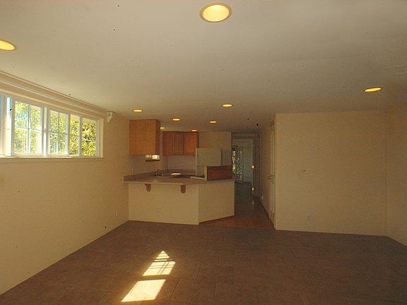 Living room toward kitchen