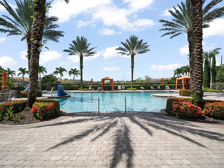 Community pool area