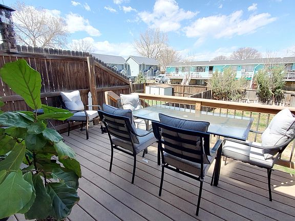 back porch overlooking yard