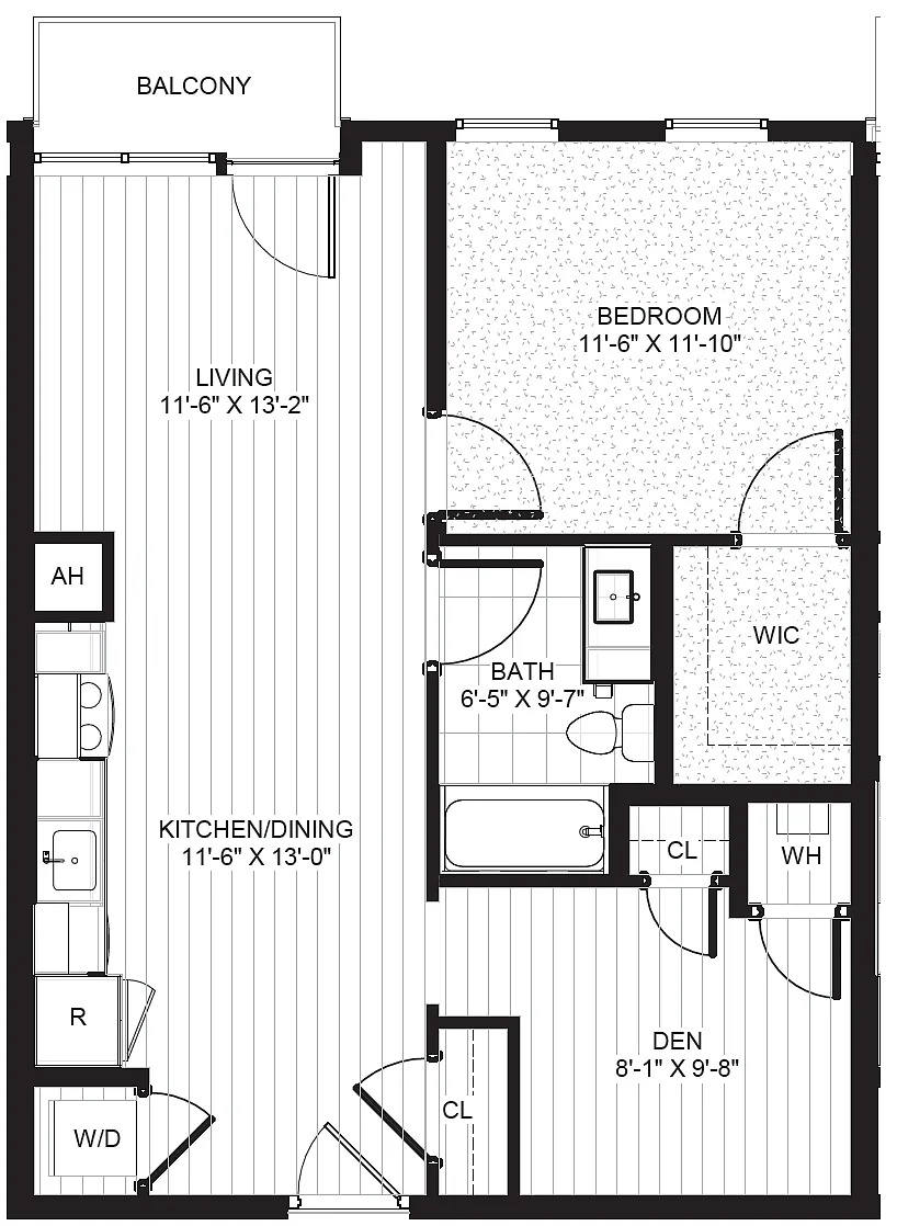 Floor plan A1DD