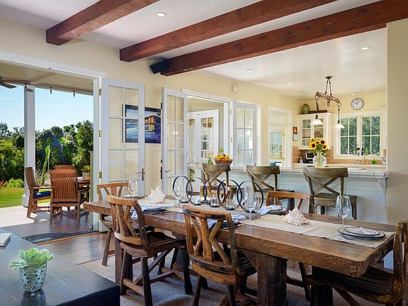 Open Dining room & kitchen