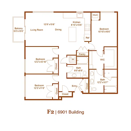 Floor plan F2