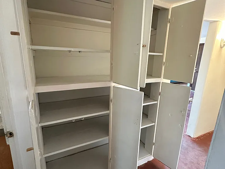 Hallway storage (deep cabinets)
