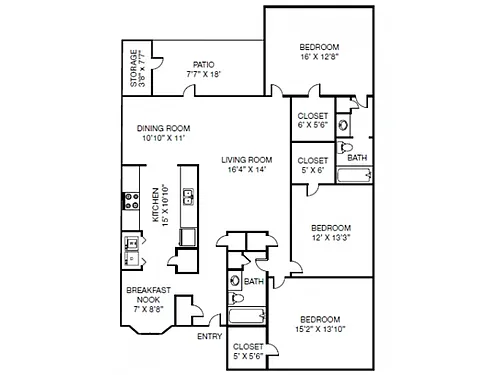 Floor plan C1 - Harmony