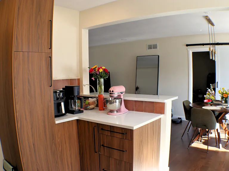 kitchen - tall pantry and lazy susan