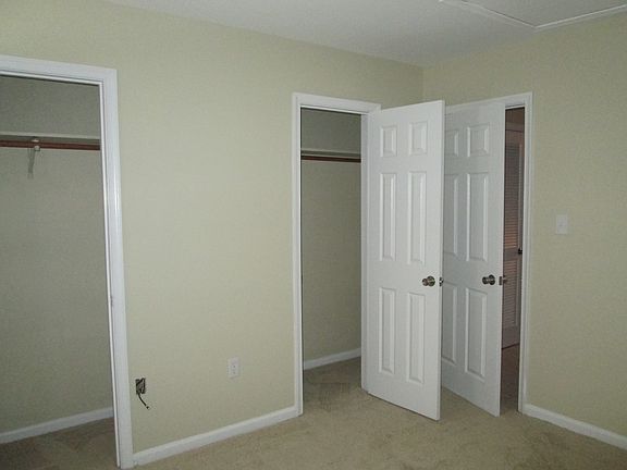 Bedroom and closets
