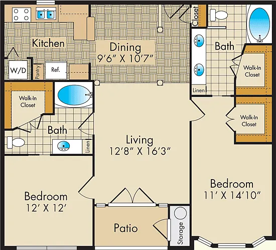 Floor plan E