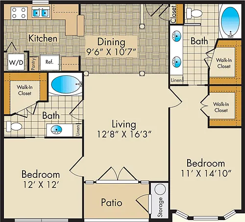 Floor plan E