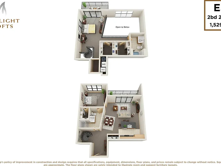1 bedroom, 1 bath 1 bedroom, 1 bath