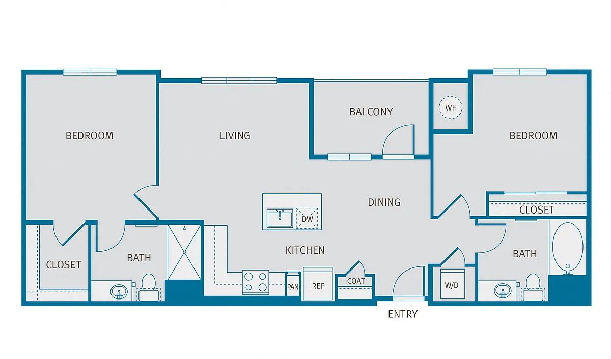 Floor plan B33