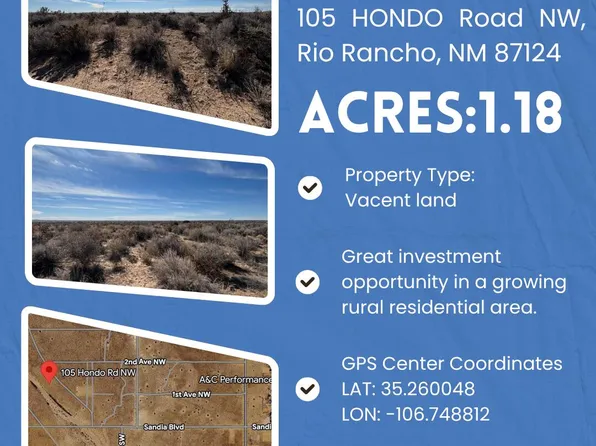105 Hondo Rd NW, Rio Rancho, NM 87124