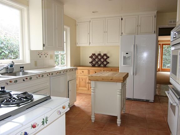 kitchen with double oven