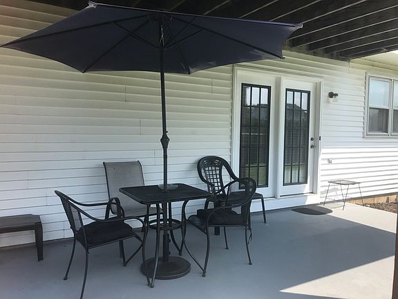 Back door porch & entrance.