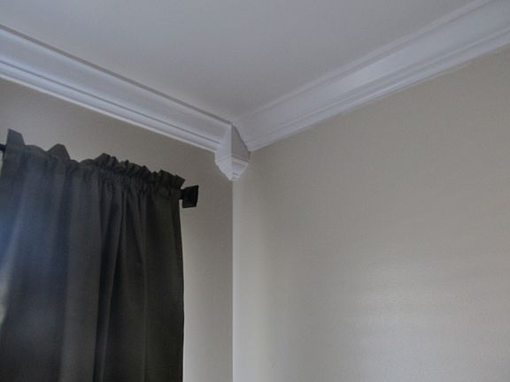 Crown moulding.