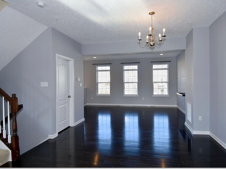Open Floor Plan with hardwood floors throughout main floor