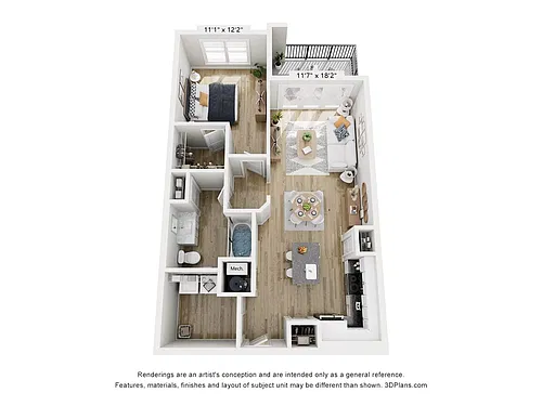 Floor plan The Bluewater