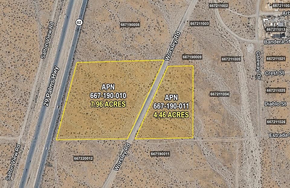 1st image of Apn 667 190 10 & 667 190 11 Desert Hot Spgs