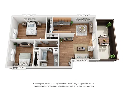Floor plan 2X1