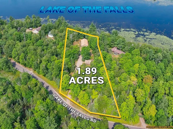 4632 W Lake Of The Falls Rd, Mercer, WI 54547