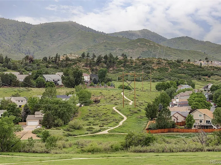 Mountain views all around the home with tons of trails everywhere