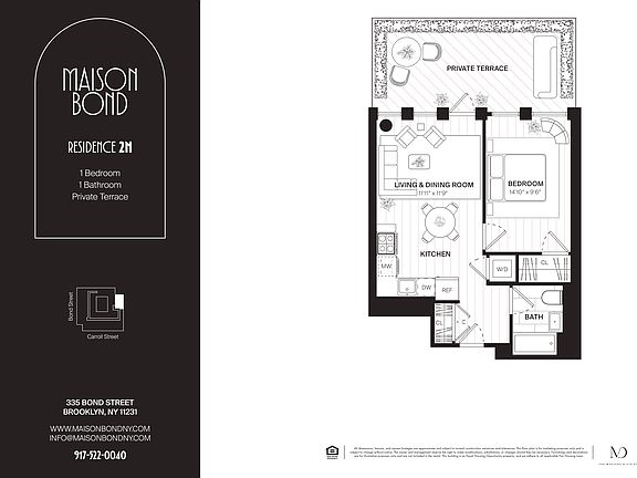 2nd image of 335 Bond St #2N