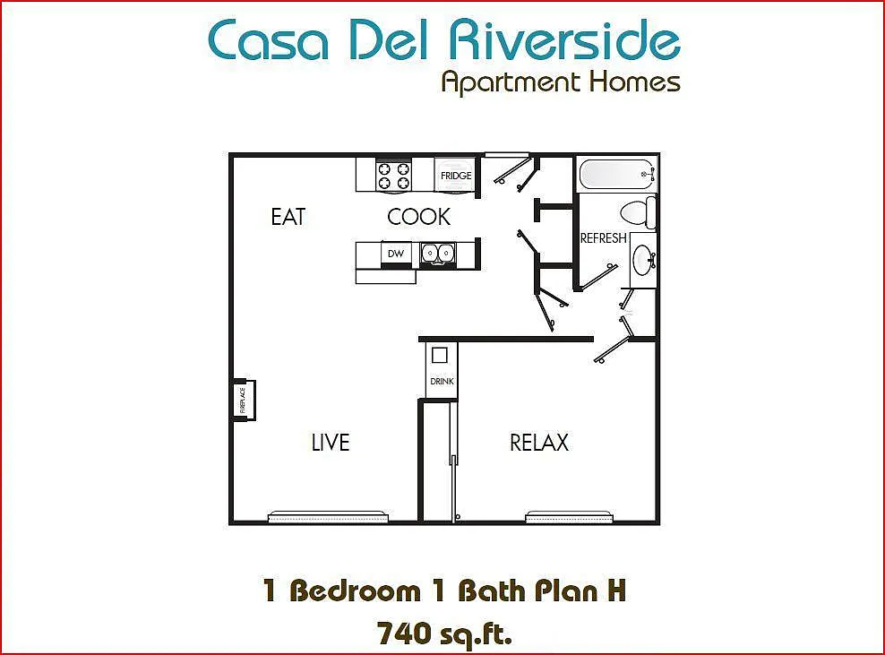 Floor plan H Plan