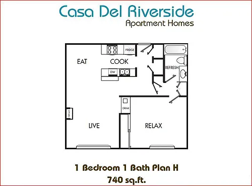 Floor plan H Plan
