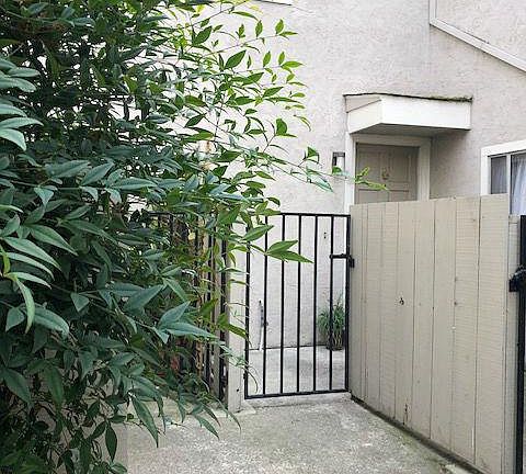 Cute cozy front gate to main door